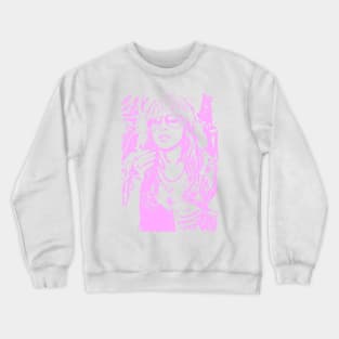 Stevie Nicks // Retro Style Pink Soft Crewneck Sweatshirt